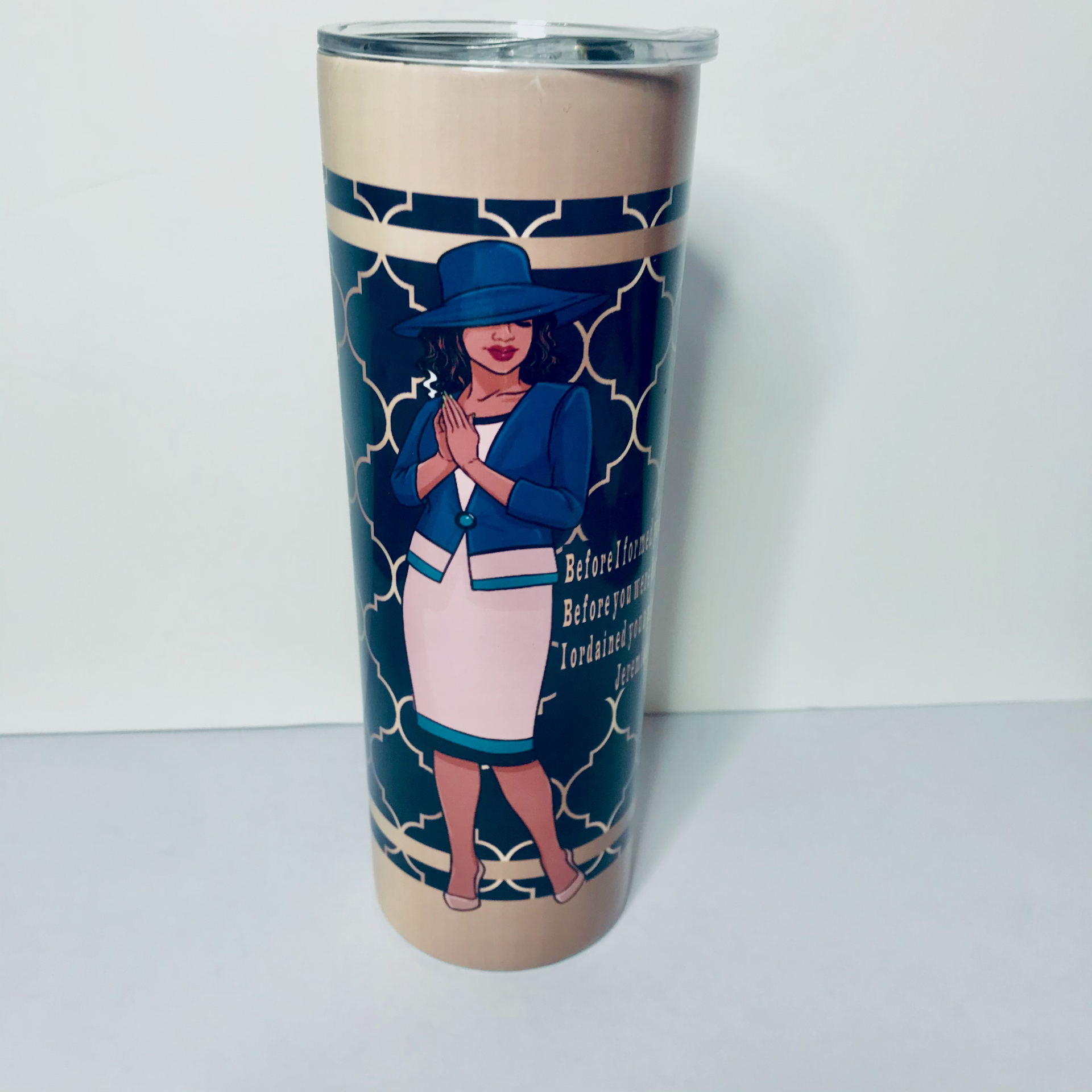 Praying Woman Tumbler