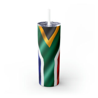 South Africa Flag Inspired Tumbler
