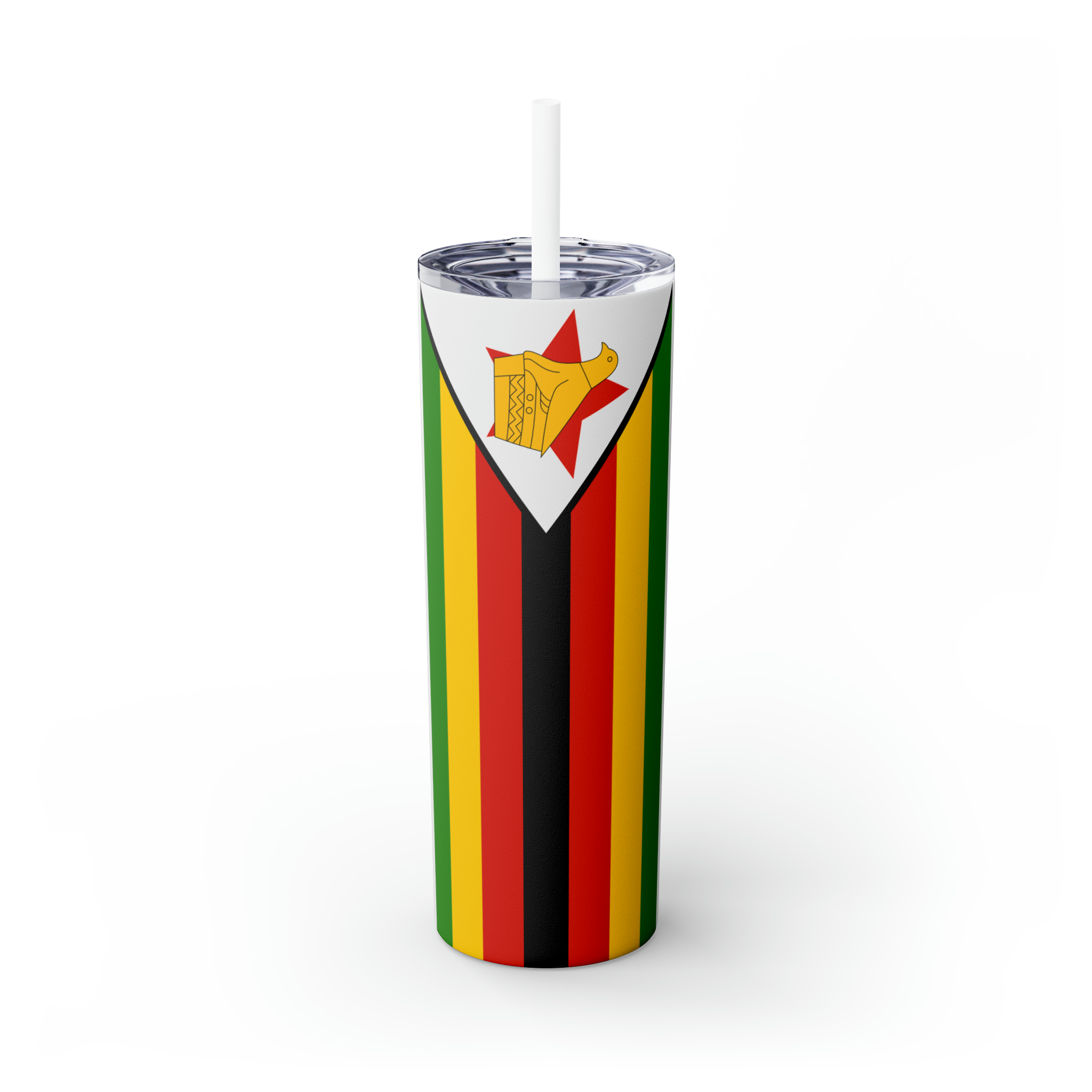 Zimbabwe Flag Inspired Tumbler