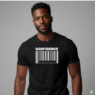Godfidence Mens Black T-Shirt
