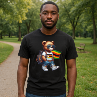 Zimbabwean Bear Mens T-Shirt