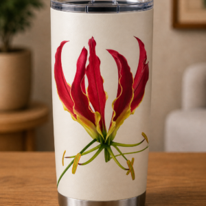 Flame Lily Tumbler