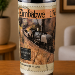 Zimbabwe Vintage Steam Engine Tumbler